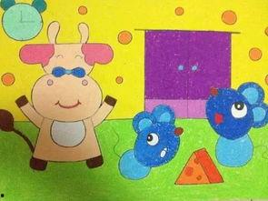 幼儿园绘画视频,童趣盎然的艺术之旅